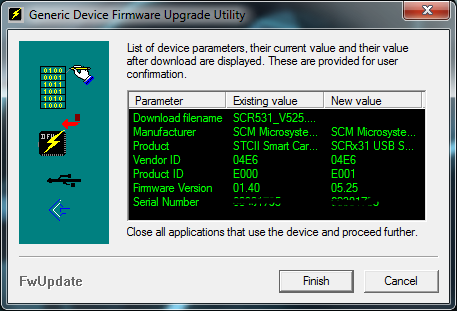 SCR331 Smart Card Reader – 5.25 Firmware Update & Windows 7 – Jase's Place